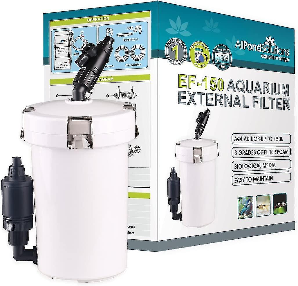 Image showcasing Aquarium External Fish Tank Filter 400 Litre/hour | Fruugo IE