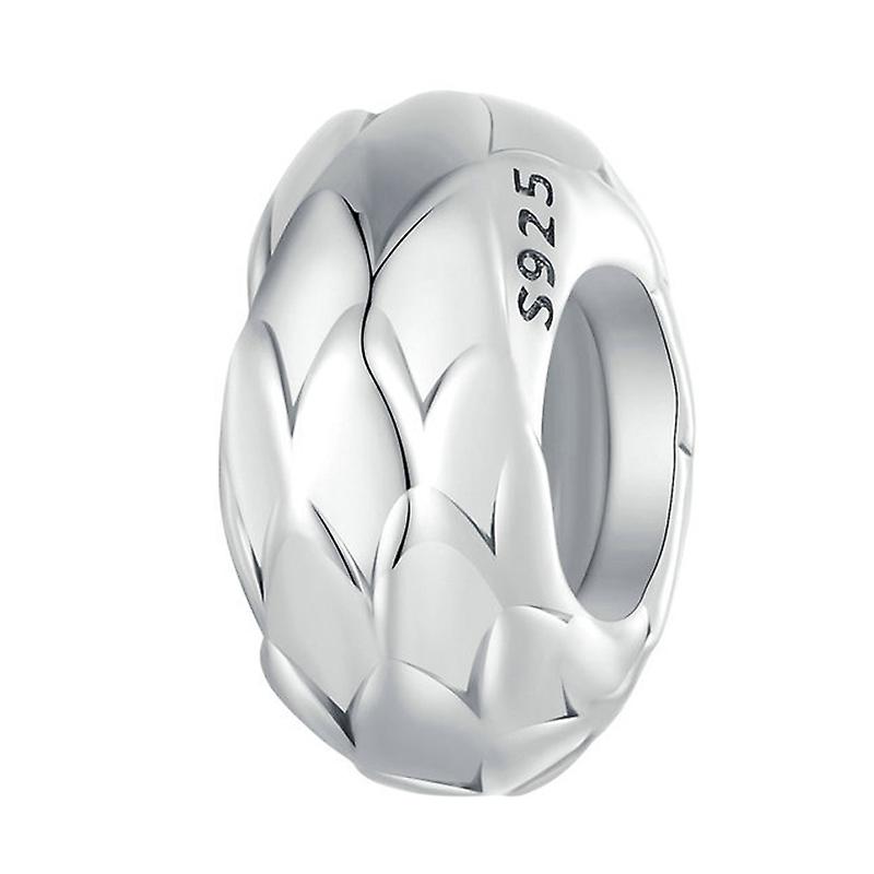 Feather Textured Spacer Beads Bracet DIY Beads SCC2564