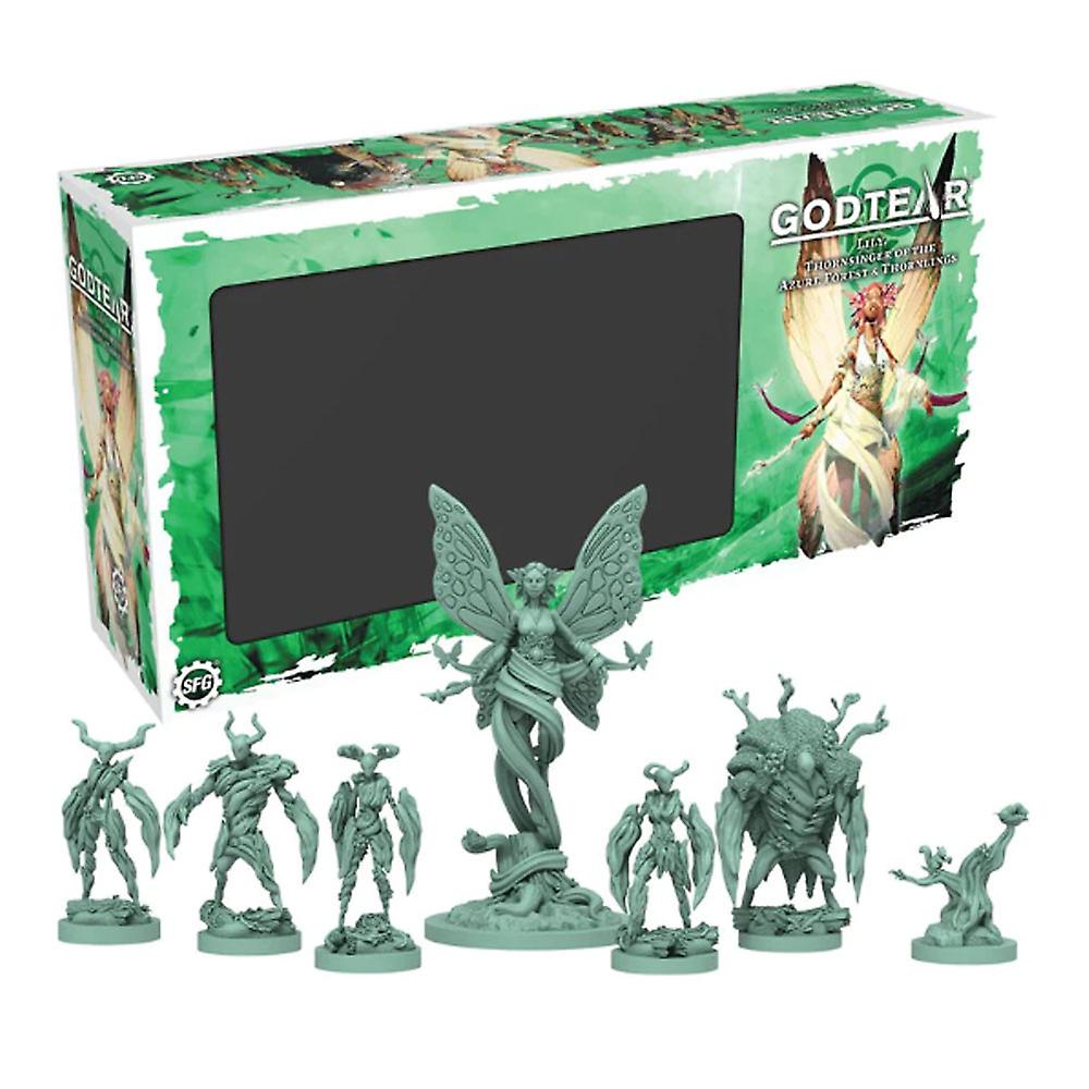 Godtear Lily Thornsinger of the Azure for est Unpainted Miniatures for Ages 17+