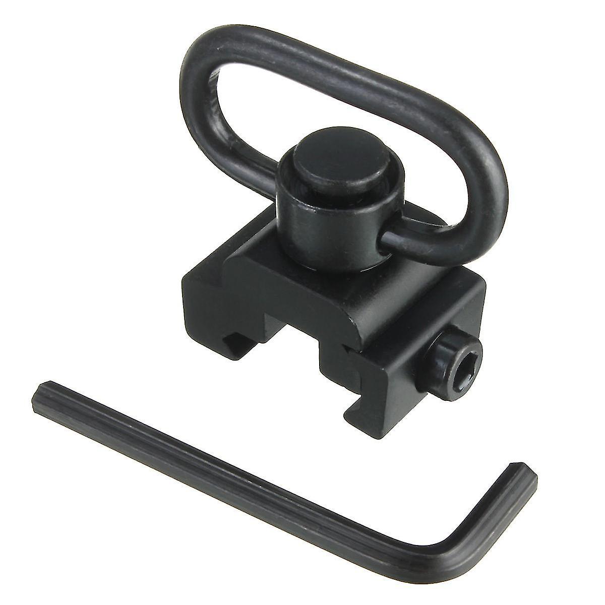 Schnellverschluss Detach Qd Sling Swivel Attachment W / 20mm Picatinny Rail Mount Schwarz Schnellverschluss Detach Qd Sling Swivel Attachment W / 20mm Picatinny Rail Mount Schwarz