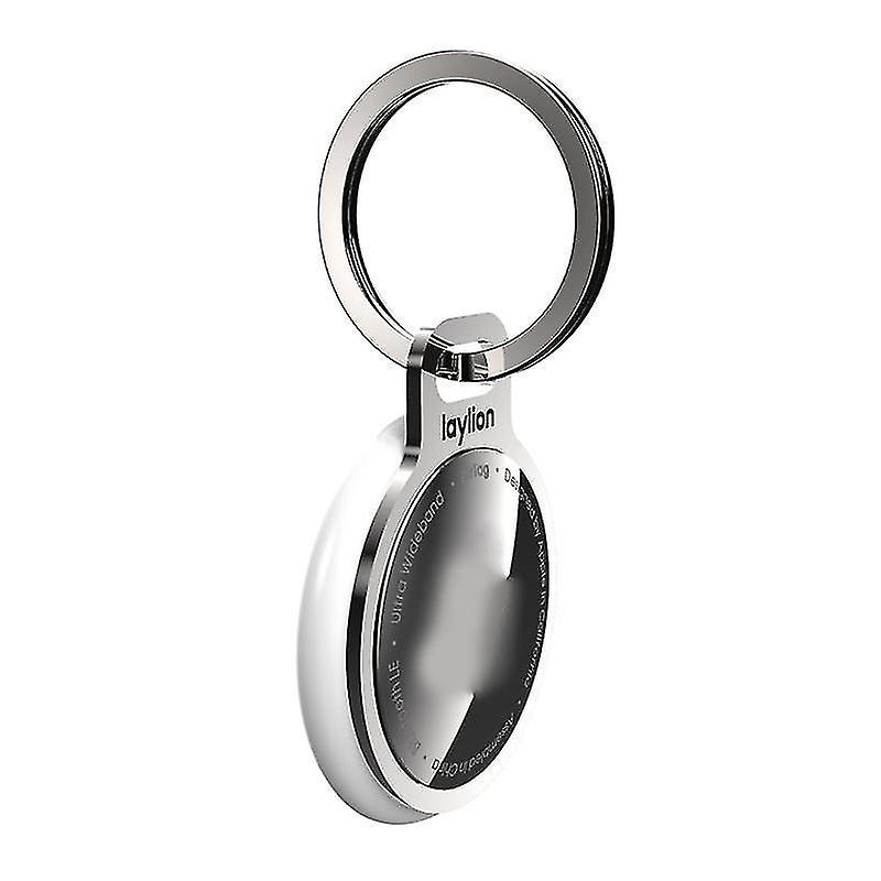 Laylion Compatible avec Airtag Tracker Holder Ring Case Device Keychain, Longe