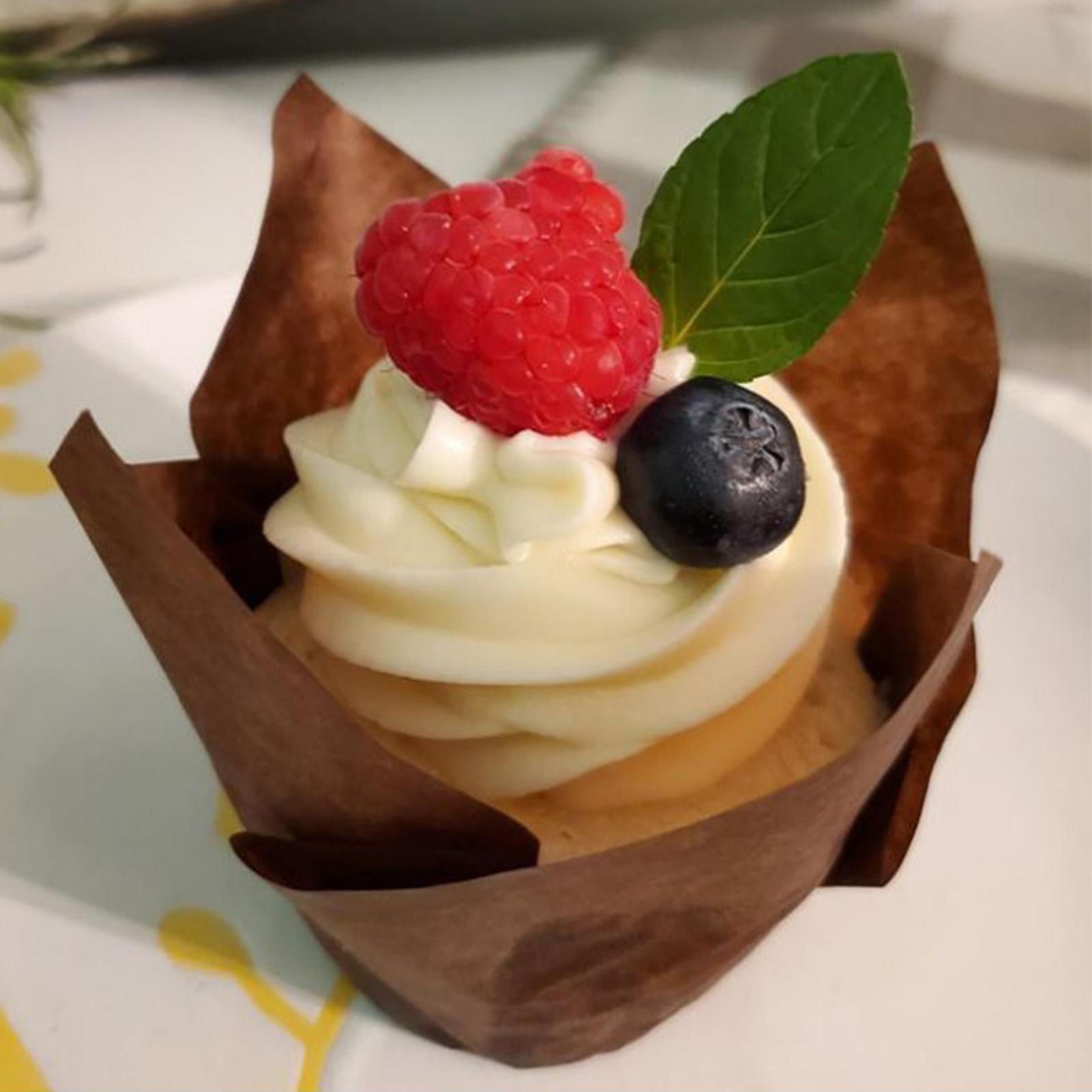 200pcs Tulip Cupcake Liners Premium Muffin Baking Cups Cupcake Wrappers