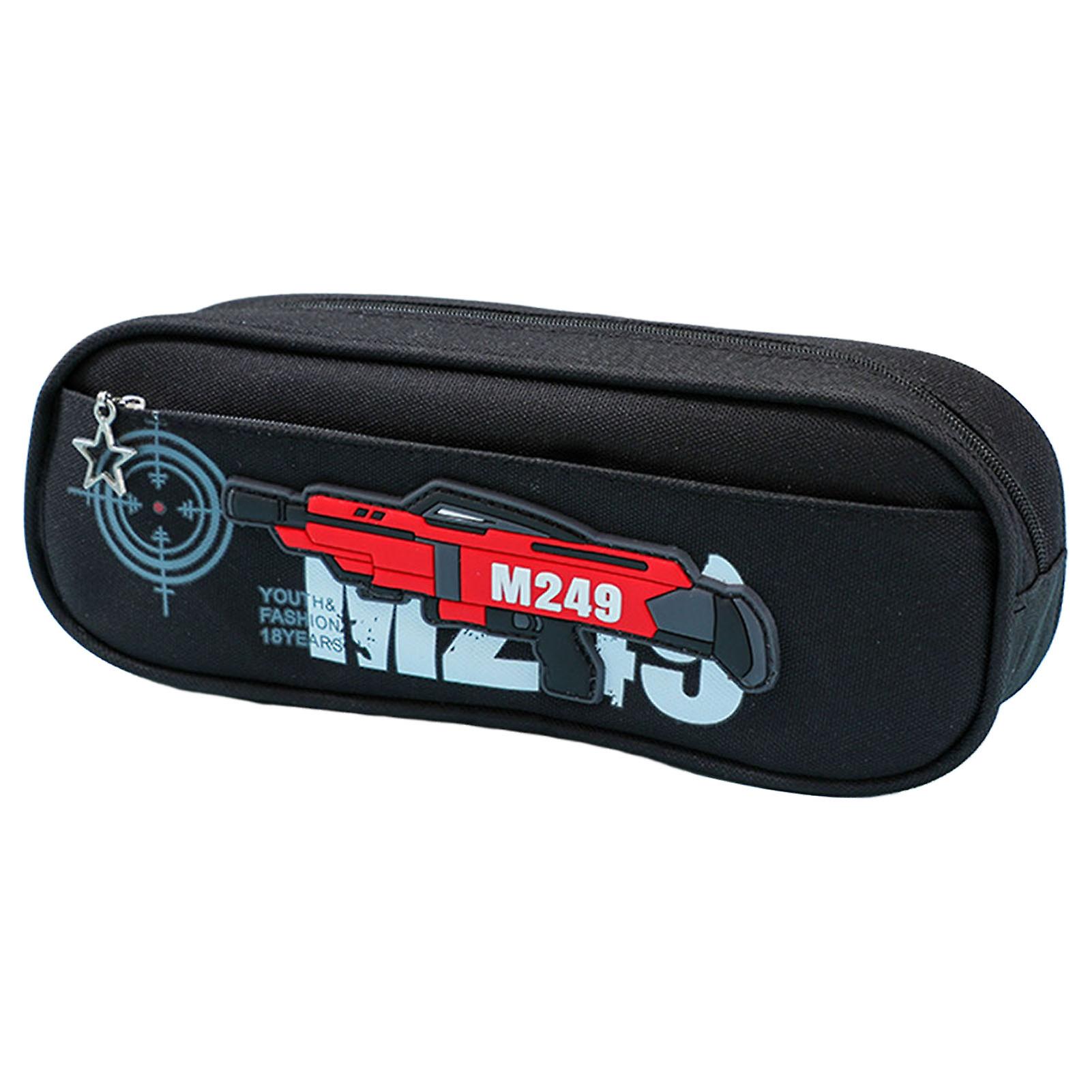 Student Bleistift Schreibwaren Box Cartoon Leinwand Federmäppchen geeignet für Kindertagsgeschenk