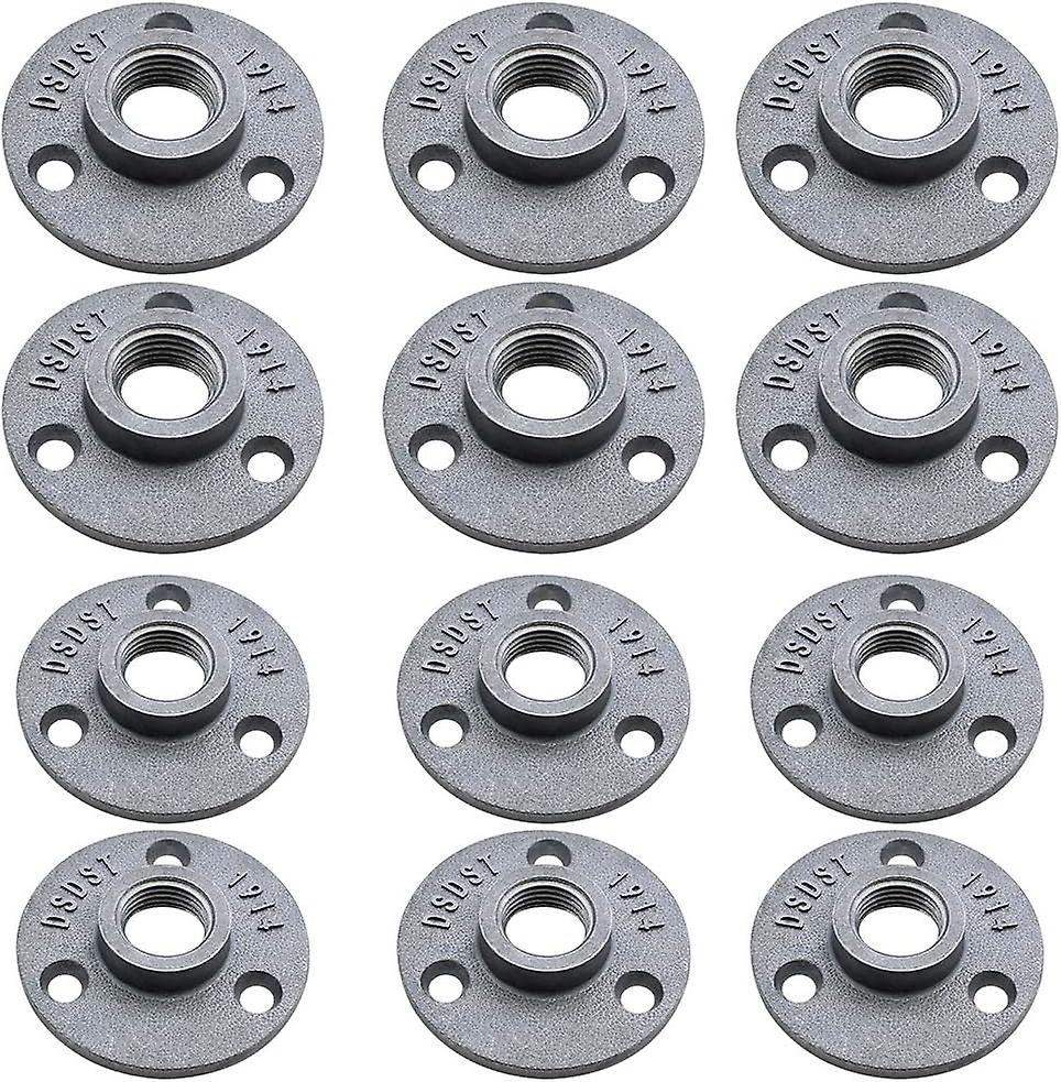 12 Pieces Of Dn15/4 Points/three-hole Flange Base
