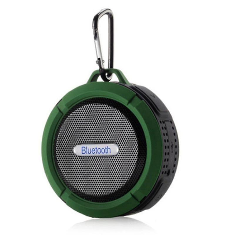 C6 Waterproof Speaker Suction Cup Mini Bluetooth-compatible Stereo Speaker Outdoor Sports Mini