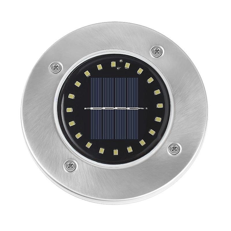 2 PCS pelouse solaire extérieure enterrée lumière