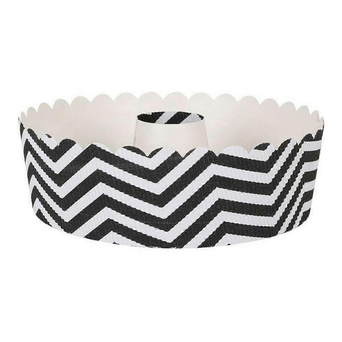 Ofenform Quttin Schwarz 18 x 6 cm 4 Stück