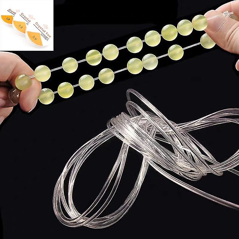 Jewelry Making Kits Transparent Elastic Crystal Line Beading Cord String Wire Thread