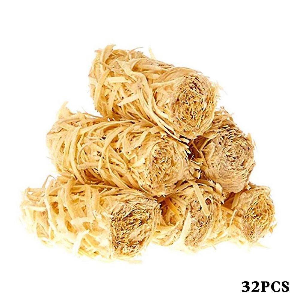 Wood Wool Lighter for Fireplaces High Efficient Grills Firelighter for Picnic Fire