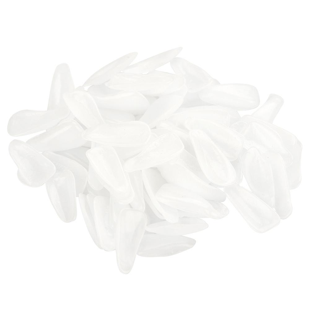 70Pcs Bag Resin Upper Lower Temporary Teeth Crown For Dental Oral Care(White Lower)