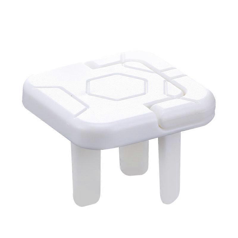 20 Pcs Plastic Socket Covers, Fireproof, Childproof, Baby Proof, 90cm, White