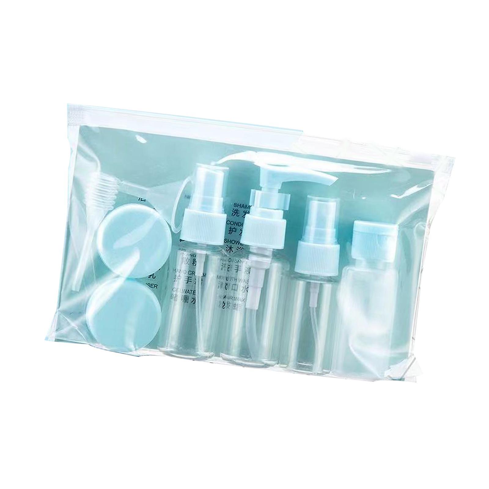 Travel Bottles Set Empty Squeezable Travel Essentials Accessories for Soap Pink