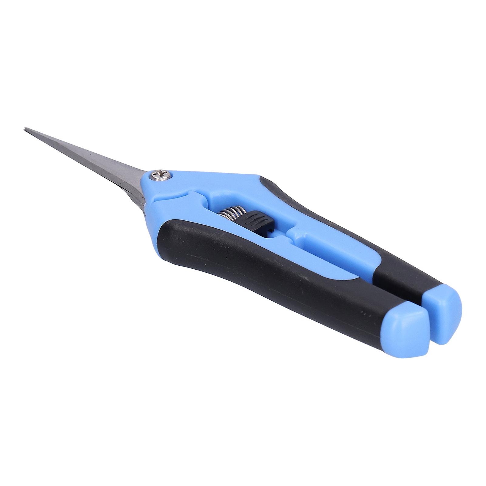 8PK-SR005 Stainless Steel Pruning Shears with Spring, 8"