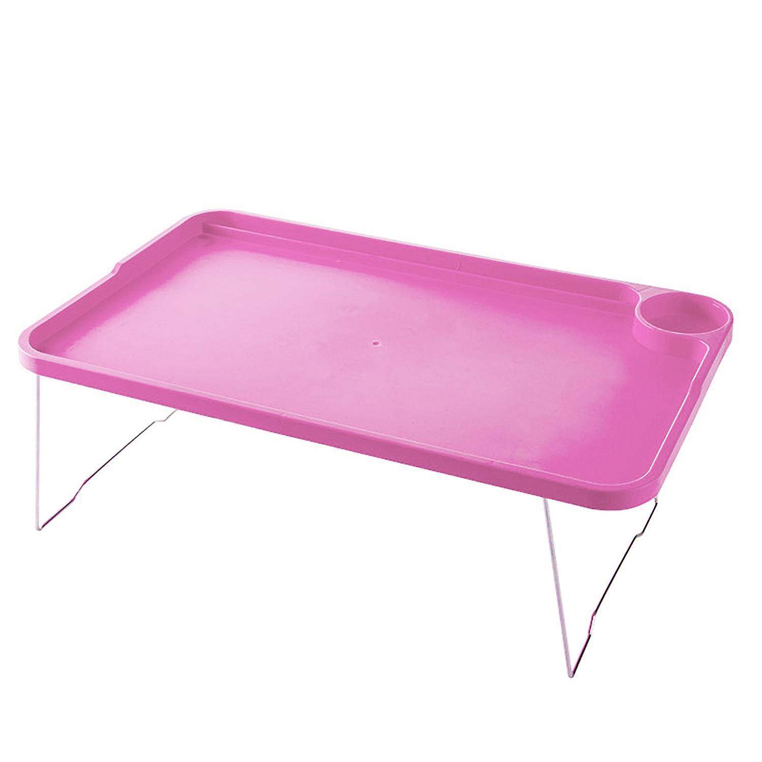 Folding Laptop Table with Non-slip Legs High Stability Strong Load-bearing Portable Collapsible Bed