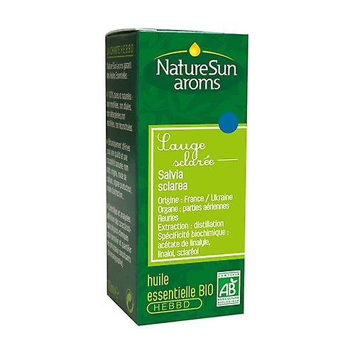 Organic clary sage essential oil 10 ml of essential oil