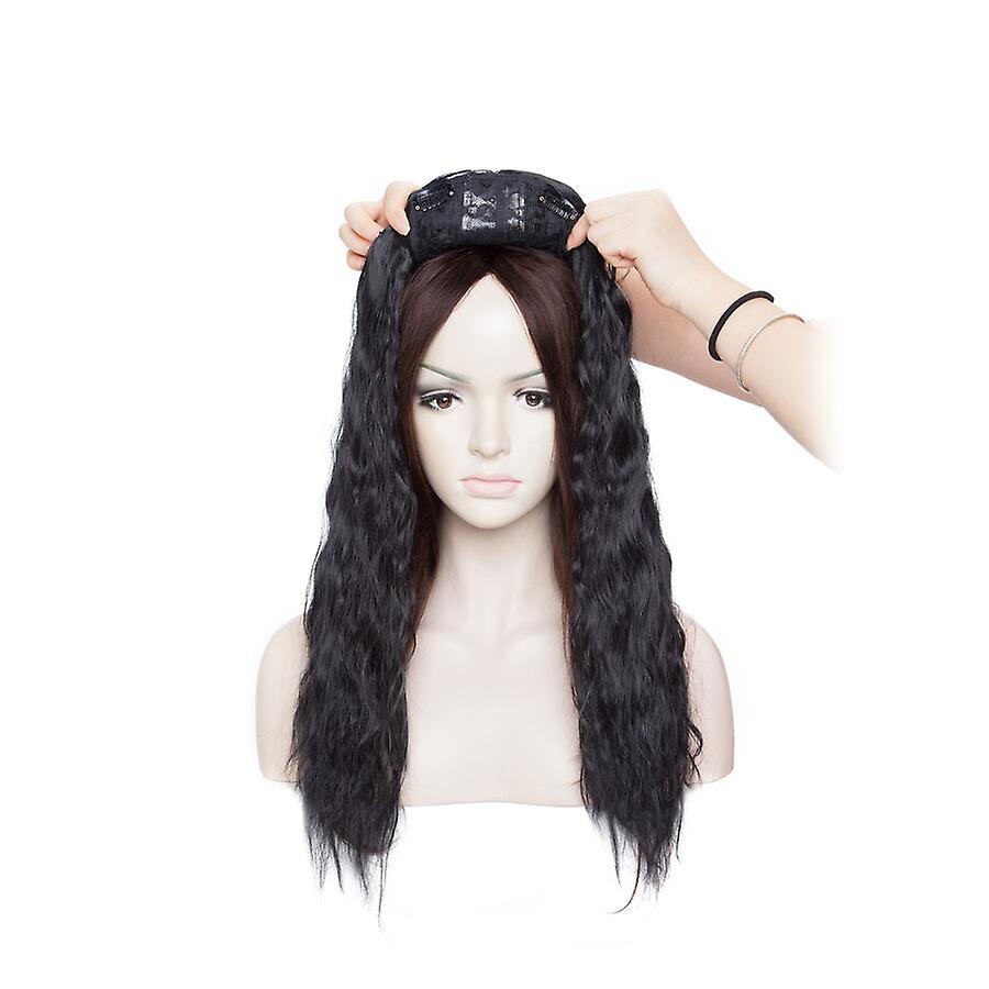20" Corn Wavy Clip i Hårförlängning Hårtopper Hårdelar
