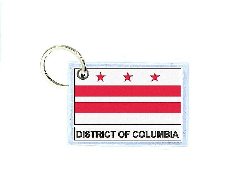 Key key door prints double-sided flag usa columbia dc