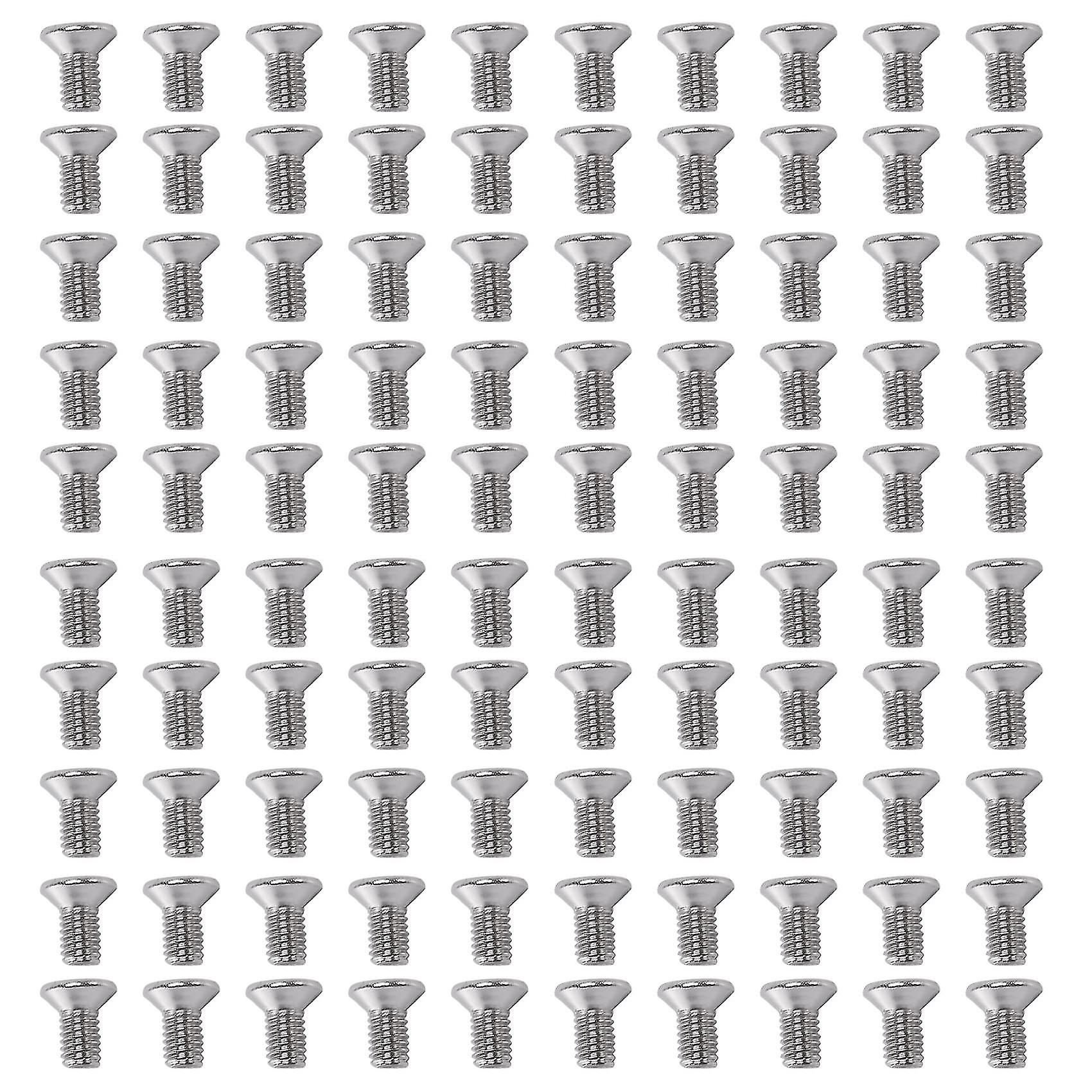 M3 X 6mm Flat Head Countersunk Bolts Machine Screws 100pcs