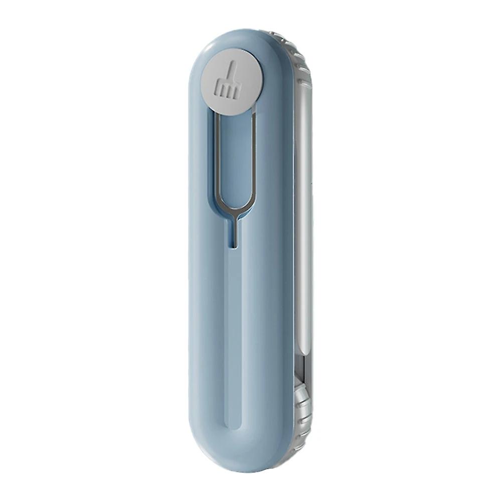Bluetooth Earphone Cleaning Artifact Phone Dust Removal Tool Sky Blue