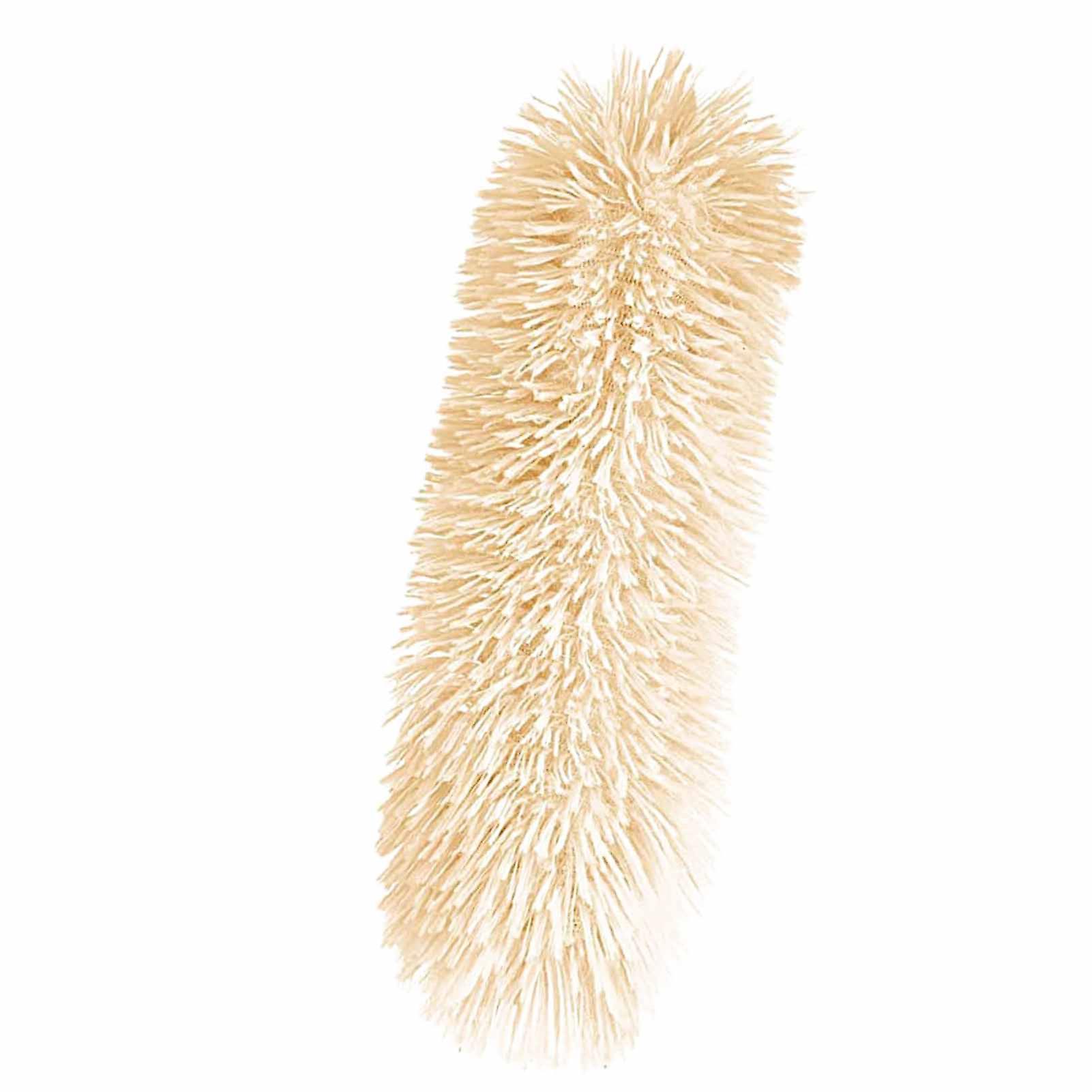 Orange Plush Cat Pillow Toy Soft Bite Resistant Interactive