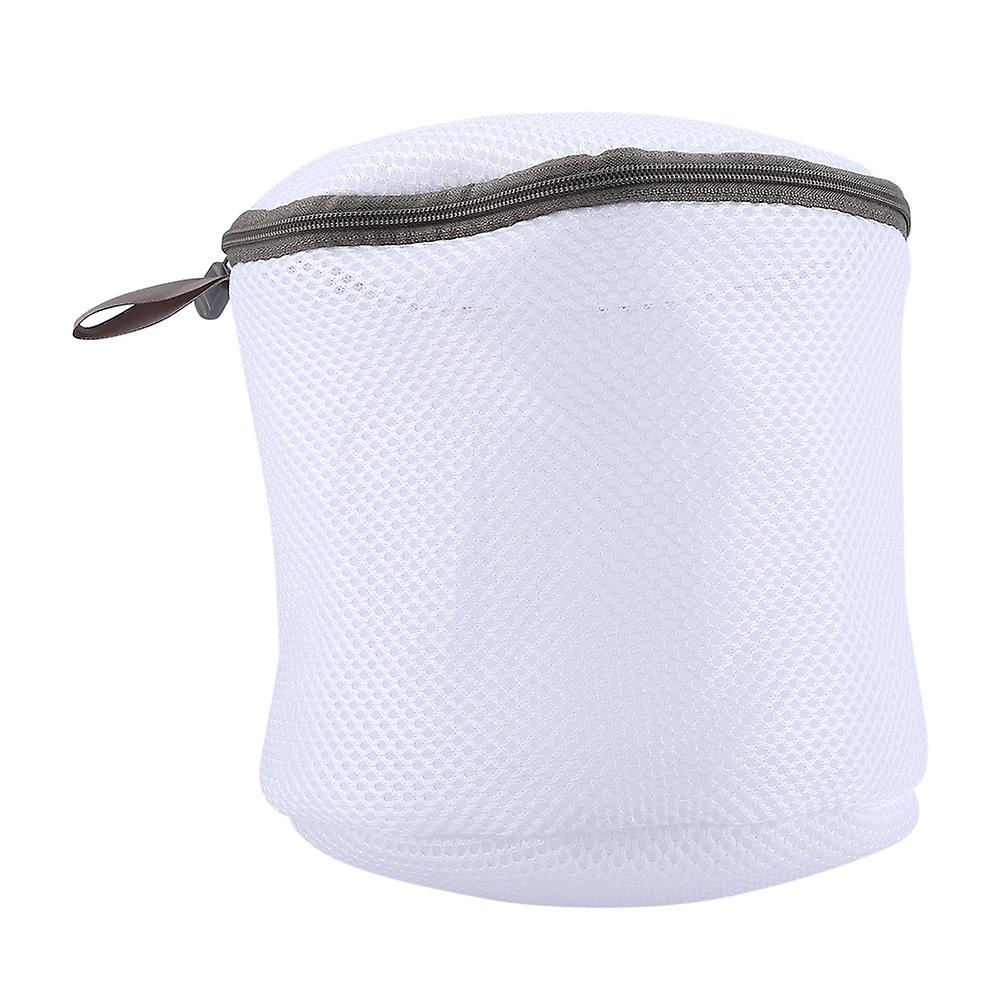 Mesh Laundry Bag with Zipper for Stocking Bra Underwear in Washing Machine(F)