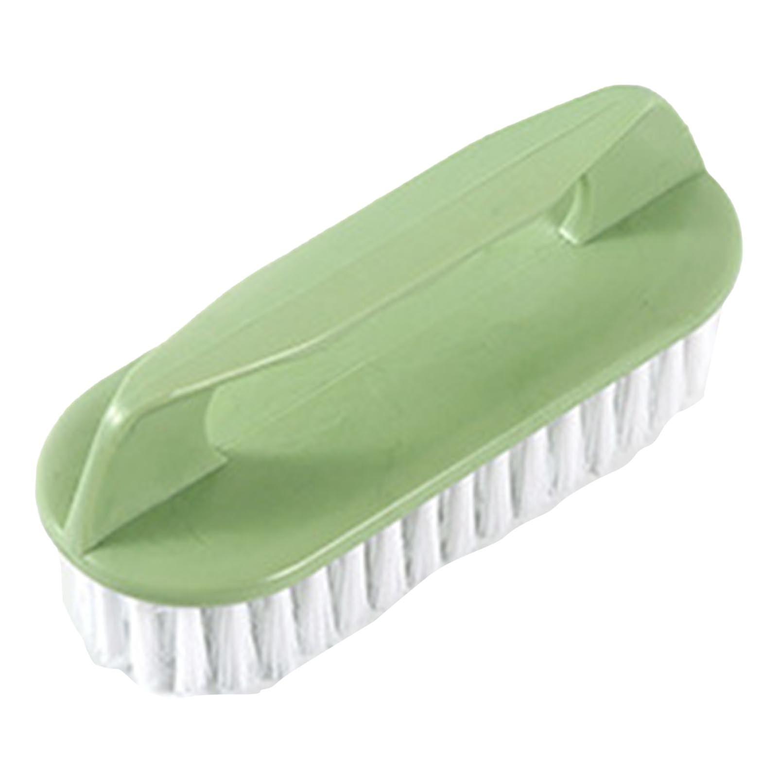 Laundry Brush Household Soft Bristle Multifunctional Plastic Shoe Cleaning Brush Green