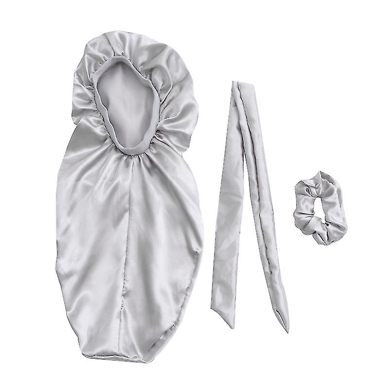 3pcs Elastic Band Bonnets