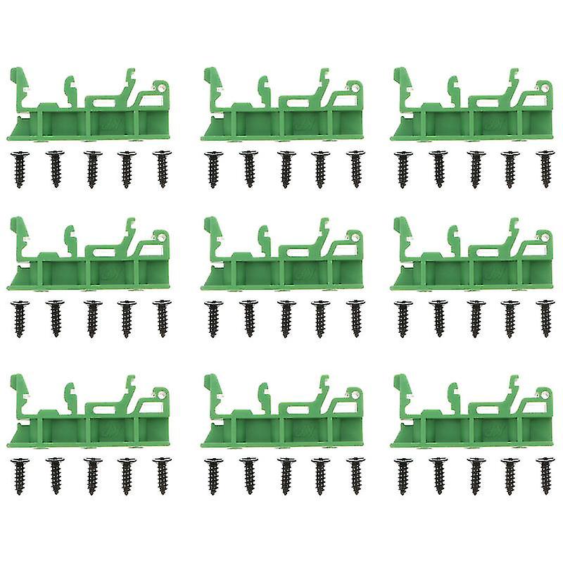 10set Din Rail Mounting Adapter