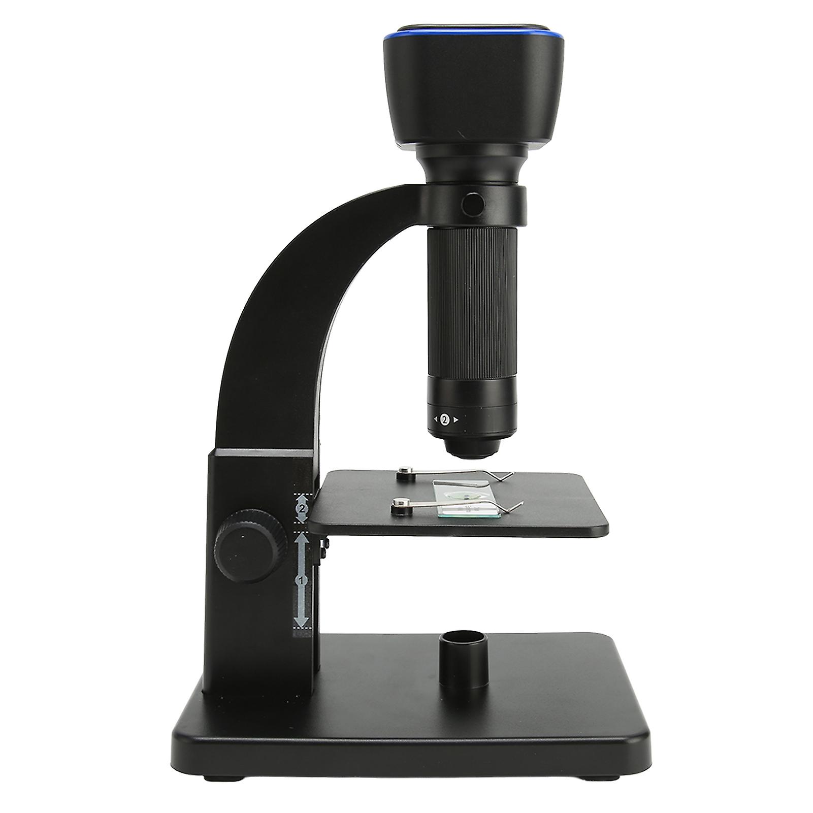WiFi Digital Microscope Dual Lens WiFi USB Connection 5MP 2000X Magnification Microscope for PCB Plants 