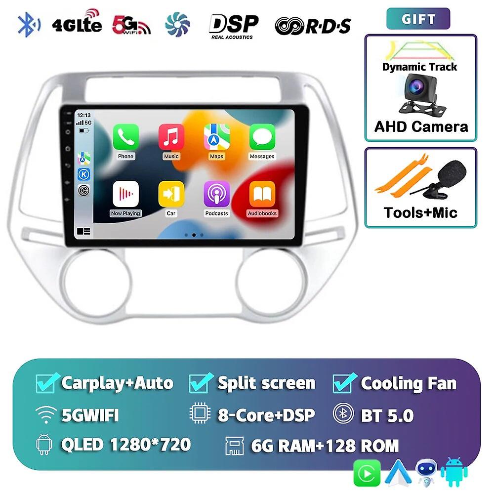 Android13 Carplay Auto Car Radio For Hyundai I20 2010 2011 2012 2013 2014 Multimedia Player Video Gps Navigation Stereo 2din Dsp
