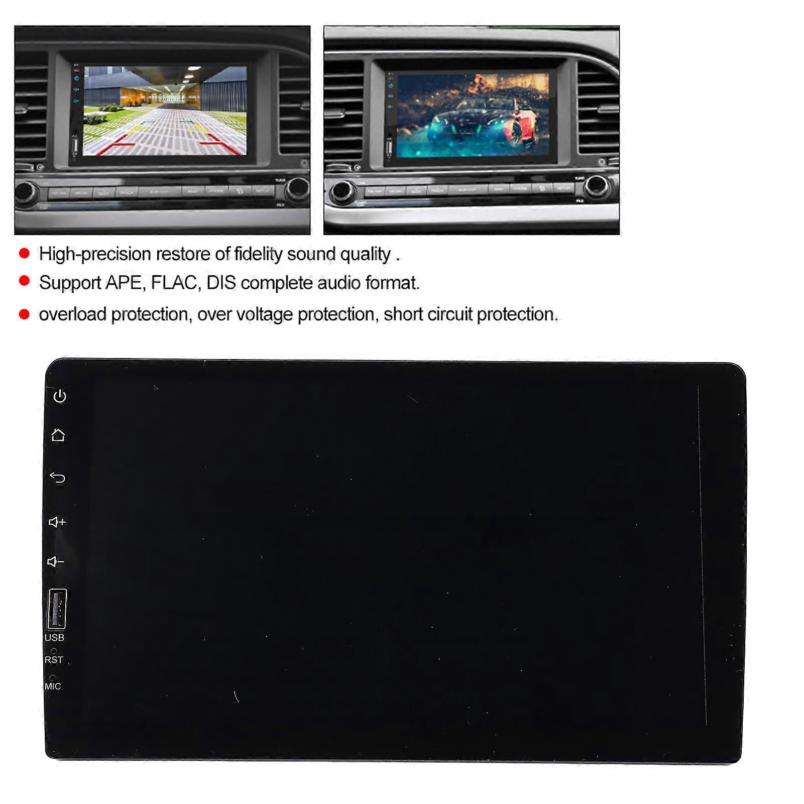 9-inch Single Din Car Radio Stereo Bluetooth MP5 Player 9008 Black