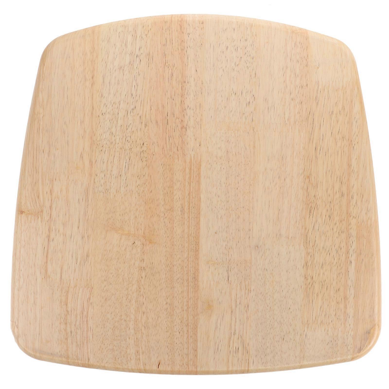 Housse de remplacement pour chaise de salle à manger en bois, surface en bois pour chaise de cantine