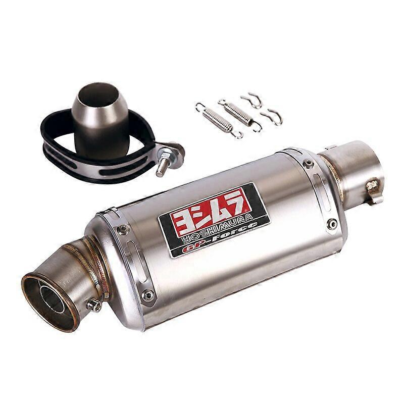 Motor Vehicle Parts 51mm Universal Motorcycle Exhaust Muffler With DB Killer 310/370/440mm Stainless Steel Exhaust System For BMW Yamaha Kawasaki