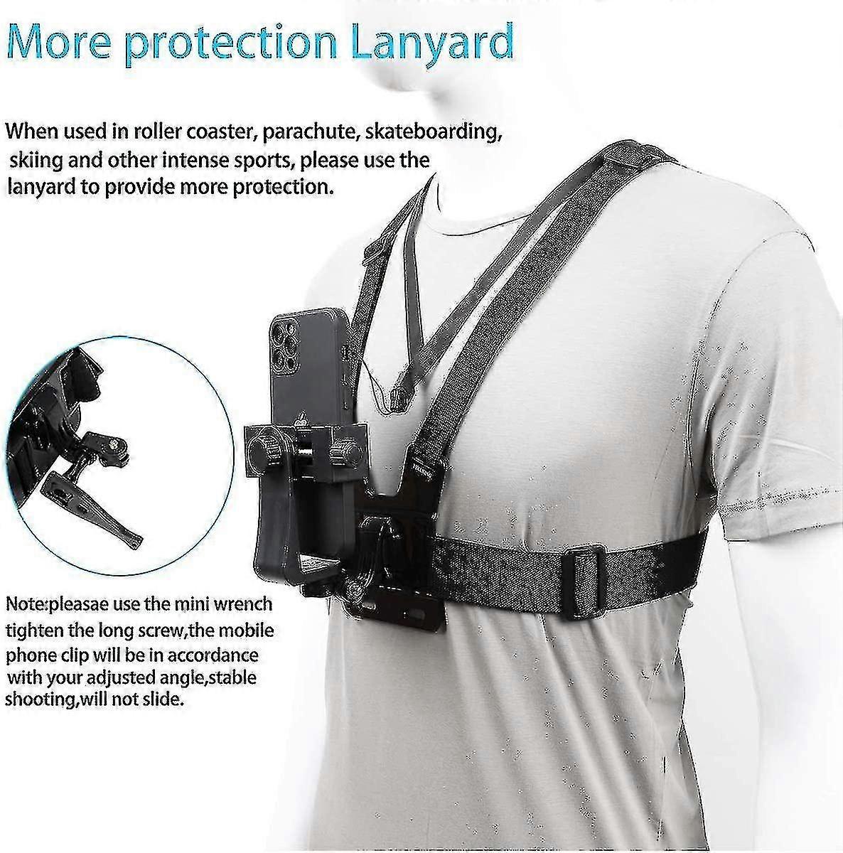 Clip de téléphone universel pour support de téléphone de caméra d’action et support