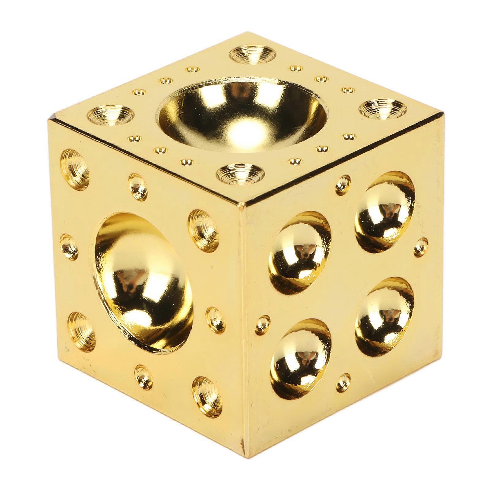 Blocco di Dapping in acciaio con superficie lucida per gioielli Processing Shaping Tool