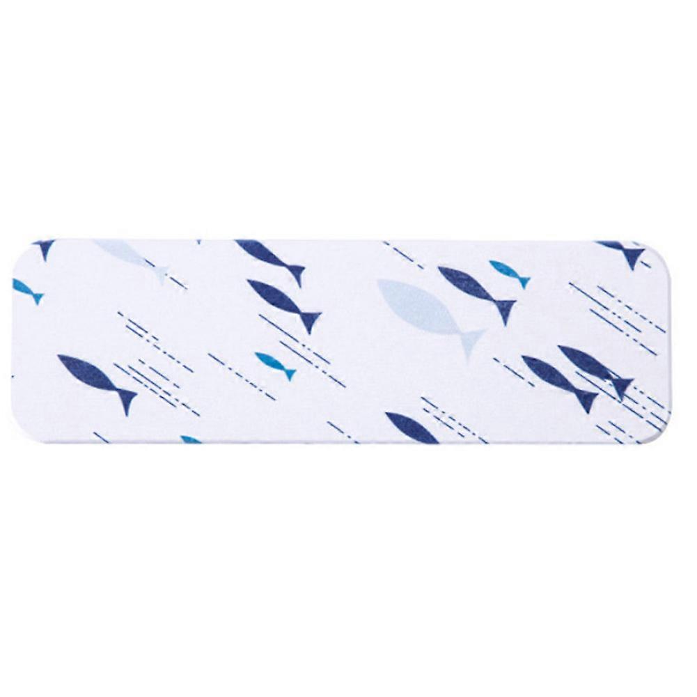 Absorbent Pad Diatom Mud Mat Quick Drying Mat Cup Toothbrush Soap Tray Pad (fish)