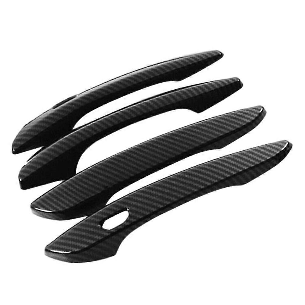 4Pcs Car Carbon Pattern Styling Car Out Door Handle Cover Trim for -30 Cx30 2020