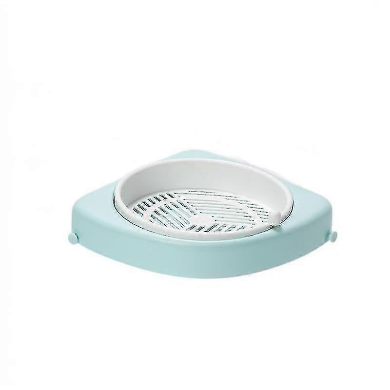 אגרוף ביתי ללא מתלה אמבטיה מסתובב מטבח מתלה אחסון קיר אמבטיה