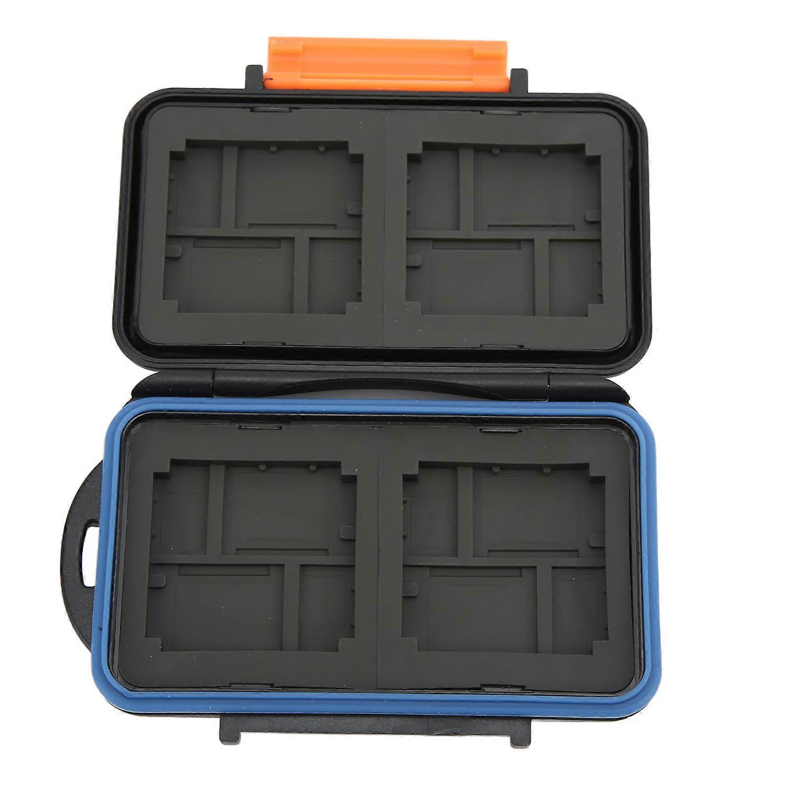 Memory Card Case Storage Holder Portable Large Capacity Keeper Box For Cf Msd Xd