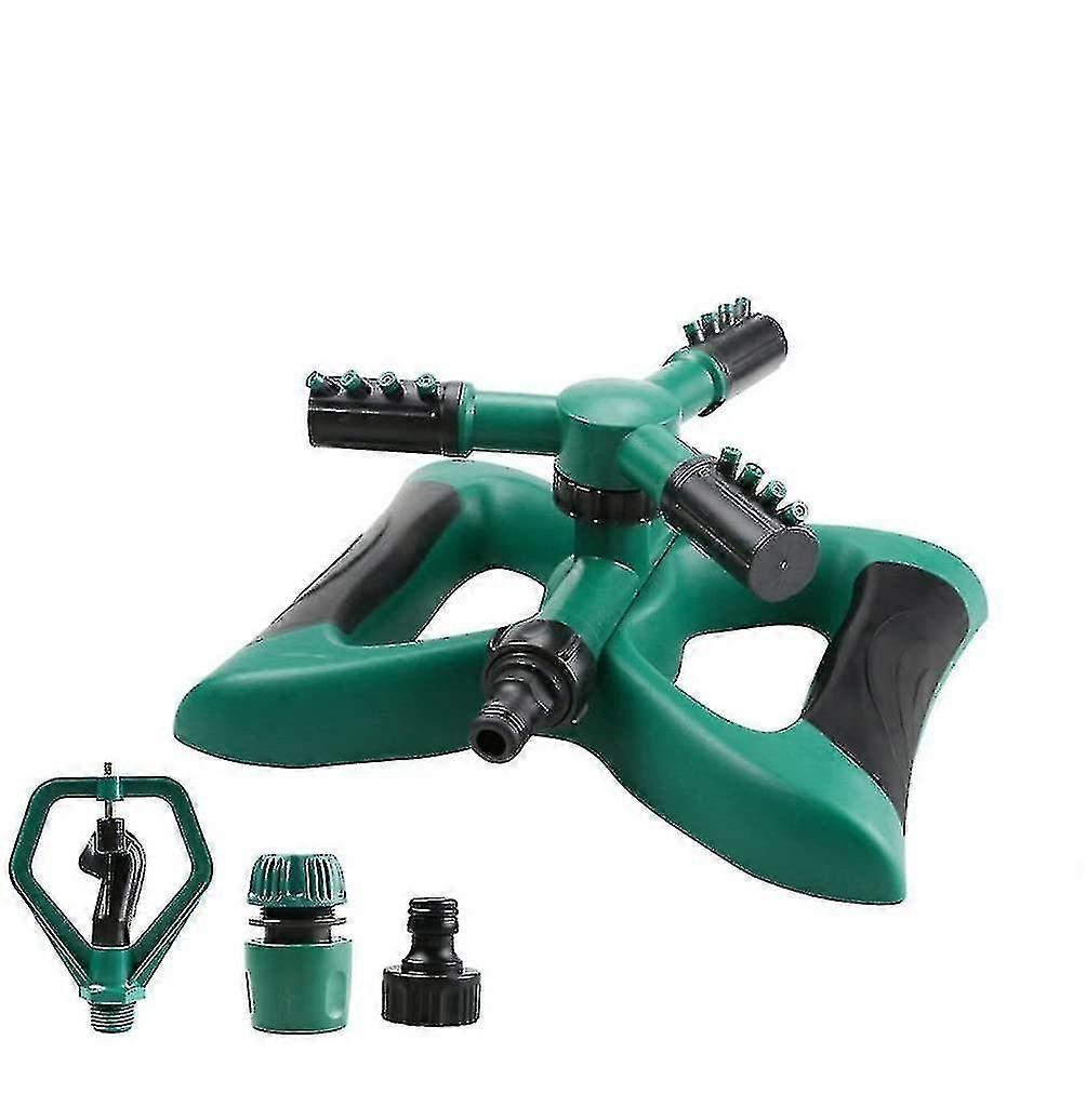 3 Arm 360-degree Rotating Lawn Sprinkler