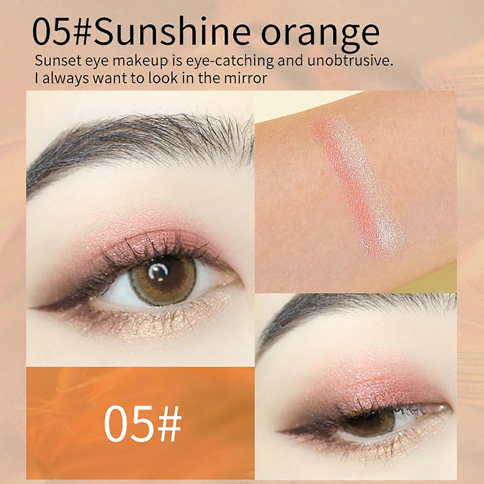 Two-tone Gradient Eyeshadow Stick, Silkworm Long Lasting Lazy Eyeshadow