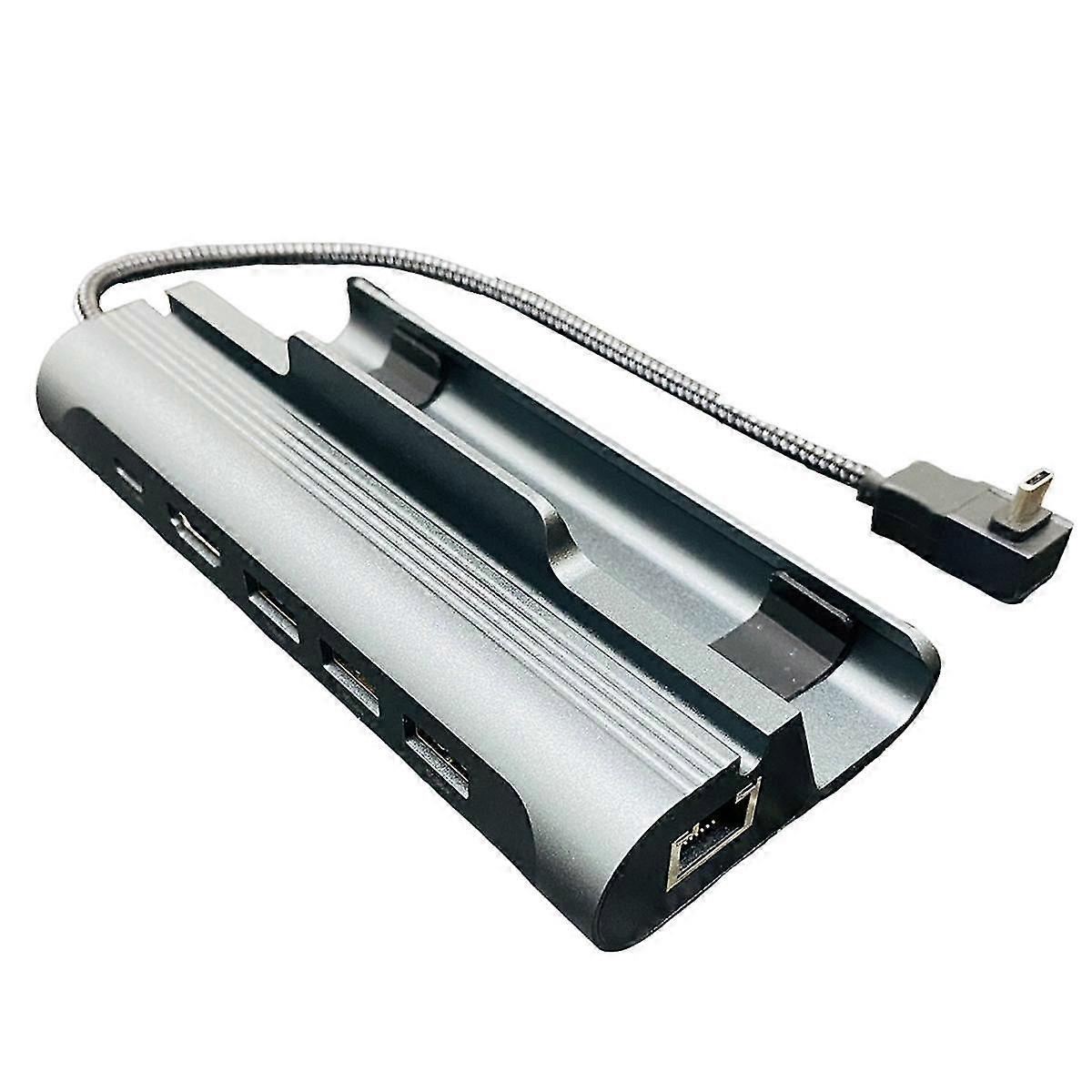 Egnet for Steamdeck Base Type-C dokkingstasjon USB3.0 Multifunksjonell dokkingstasjon 4K60Hz E