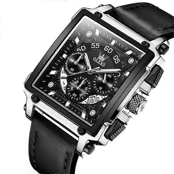 Square Dial Chronograph Watch For Men
