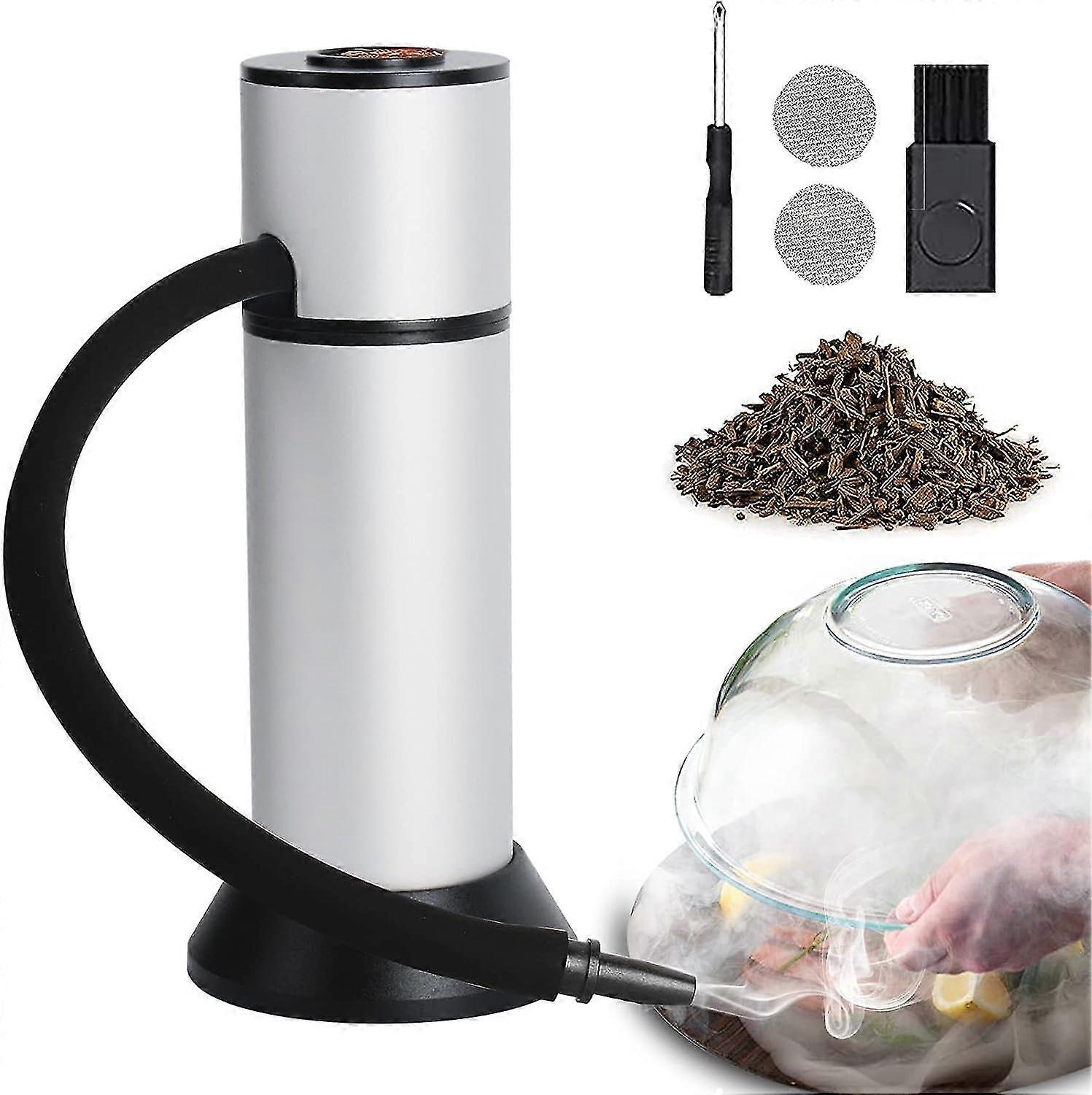 ضخ المدخن المحمول دخان بارد لتحسين الذوق مدخن لحم بندقية مدخن يد المدخن ^