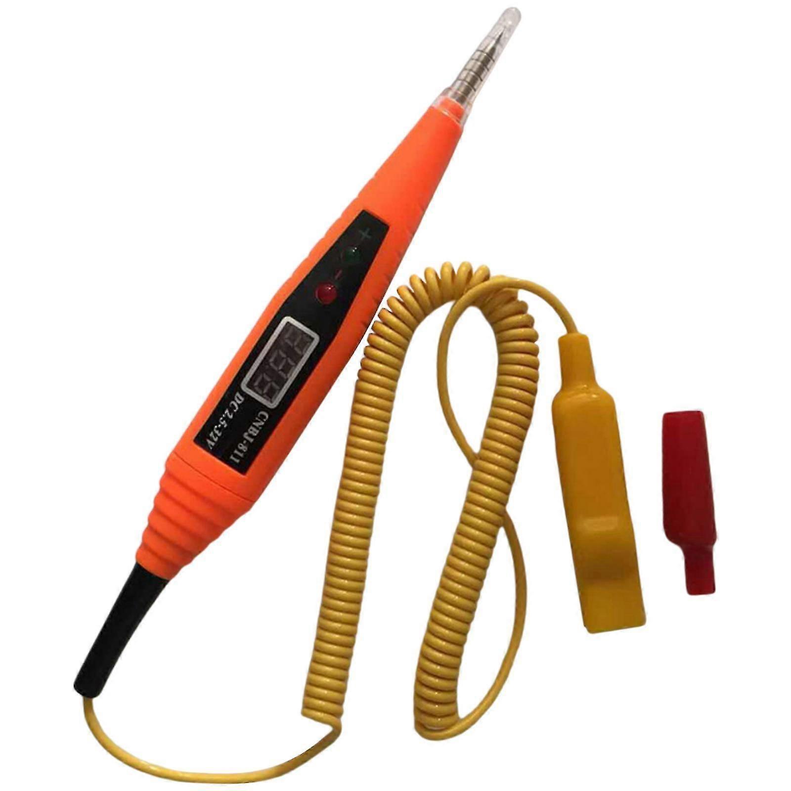 Circuit Tester Digital Led Socket Motorcycle Voltage Continuity Truck Fuses