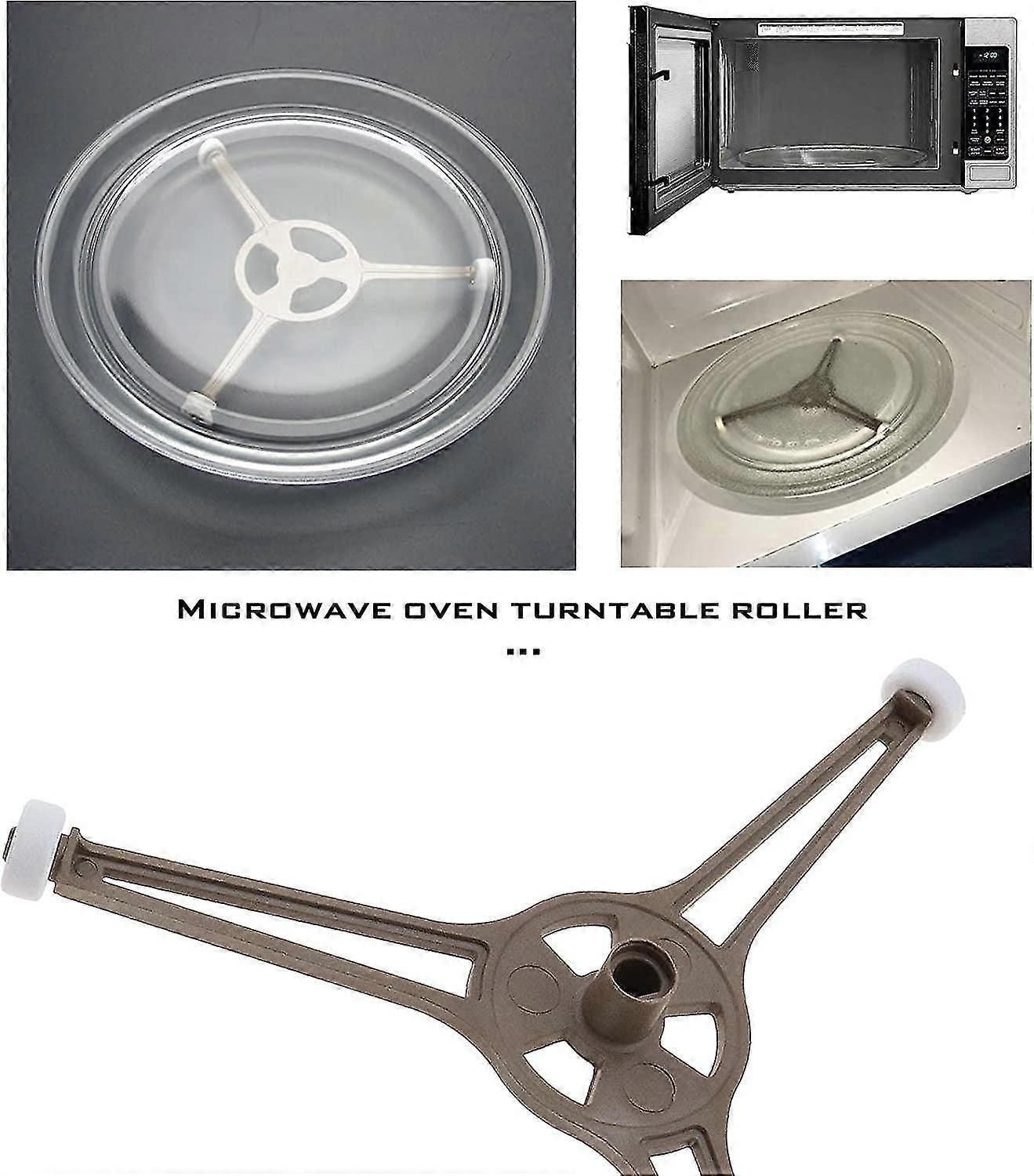 Universeller Mikrowellenherd mit einem dreifachen Arm 24,5 cm Plattenhalter Stützständer