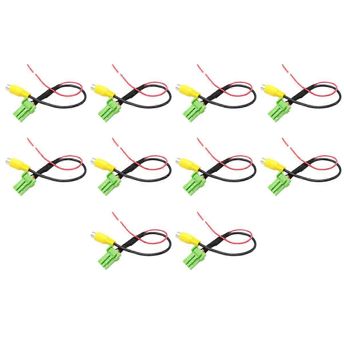 10X Car Rear View Camera RCA Video Reverse Camera Convert Cable Adapter for Vitara Swift Sx4