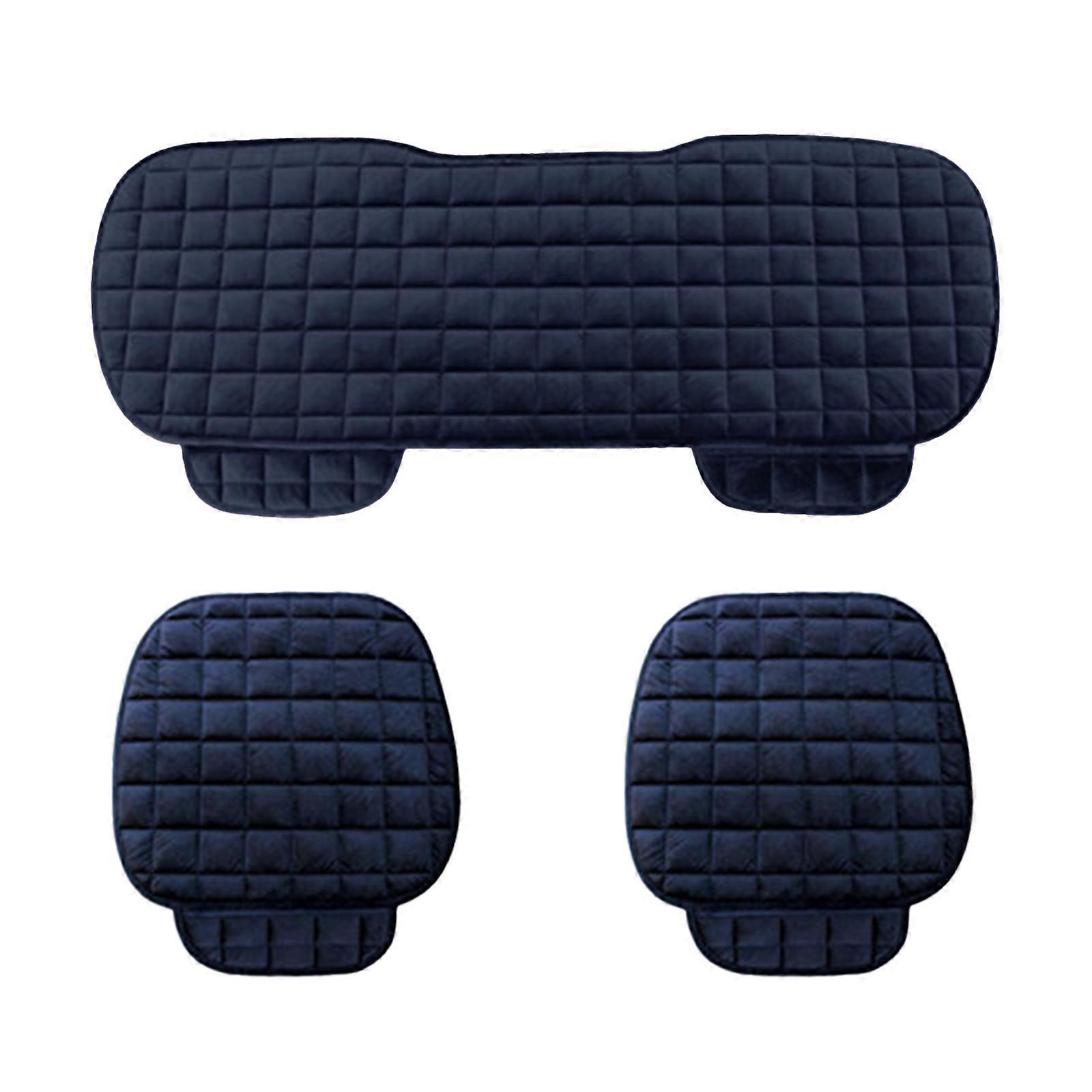 Car Cushion Plush Rear Cushion Black