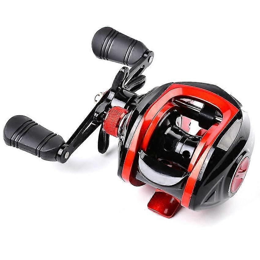 Mavllos cr 8kg max drag baitcasting fishing reel left right hand 8.1:1 metal / graphite spool lure fishing bait casting reel