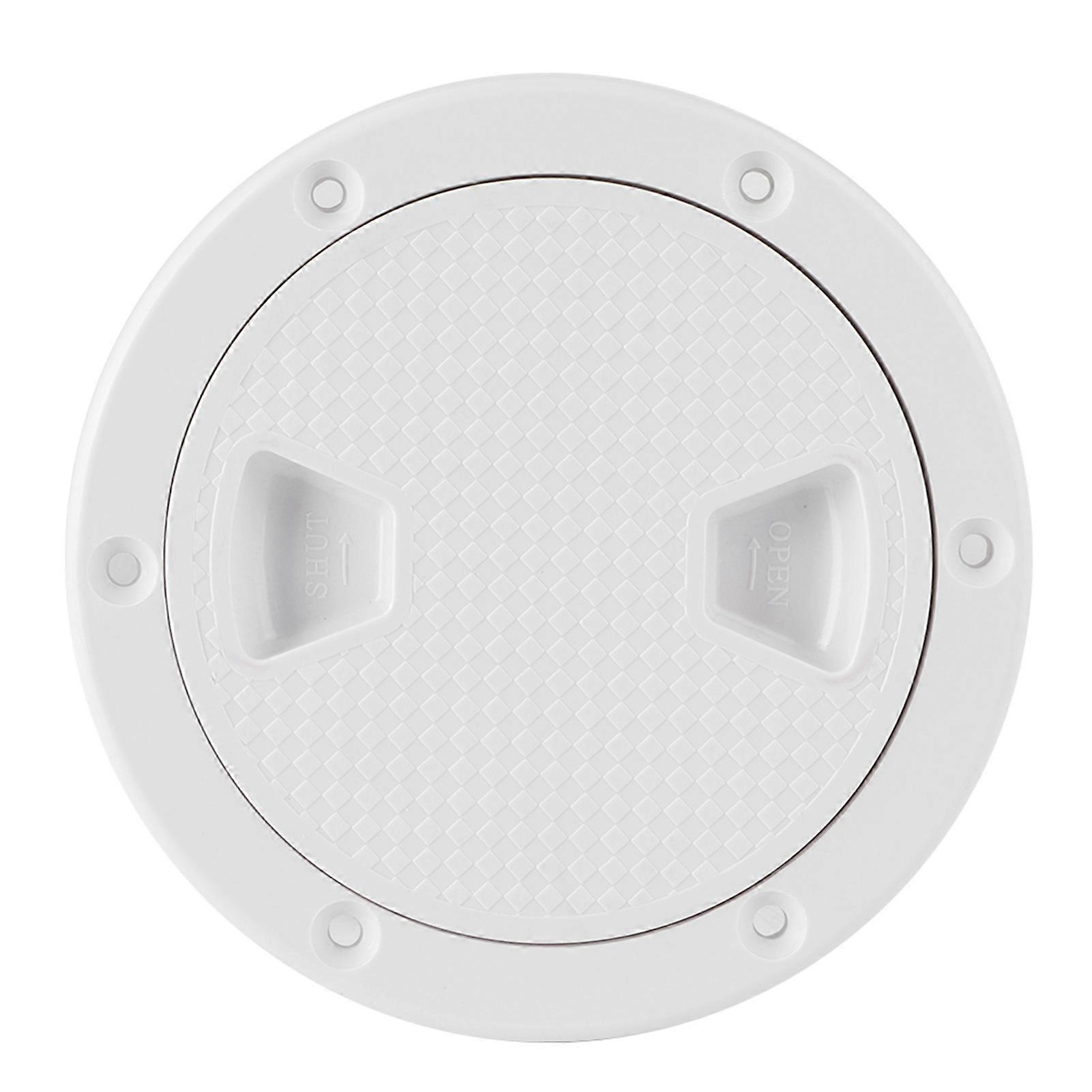 البحرية ABS مدورة سطح السفينة غطاء التفتيش هاتش يخت RV قارب الملحقات4inch
